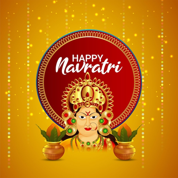 Fondo de celebración del festival indio de navratri