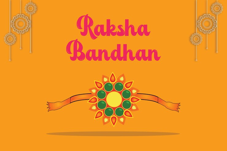 Fondo de celebración del festival raksha bandhan