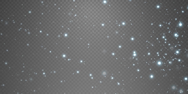 Fondo de celebración de Navidad estrellas de confeti cayendo fondo de textura pequeña luz de Navidad.