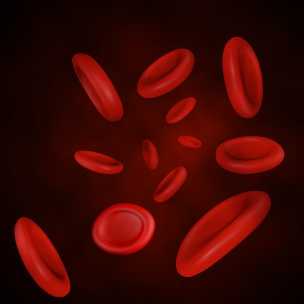 Fondo de células sanguíneas