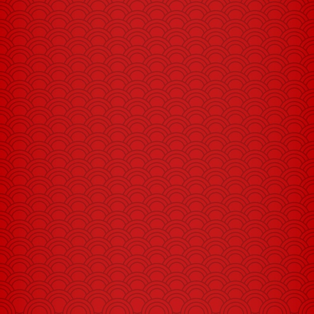 Vector fondo chino, fondo rojo festivo clásico decorativo, ilustración vectorial