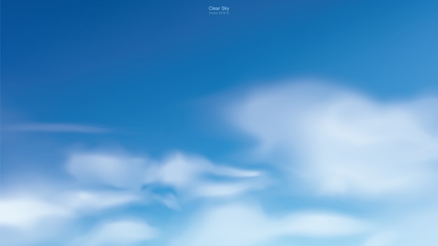 Fondo de cielo azul con nubes blancas.