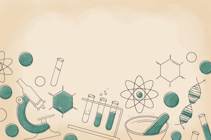Vector fondo de ciencia vintage