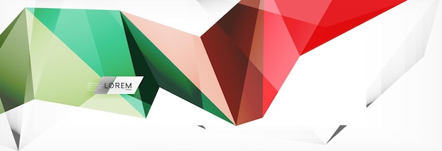 Fondo científico Patrón triangular abstracto plantilla geométrica abstracta vectorial