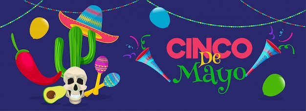 Fondo De Cinco De Mayo.