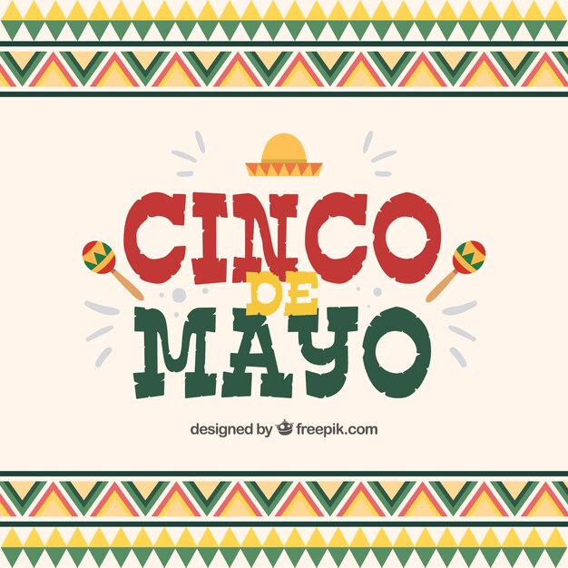 Fondo del cinco de mayo
