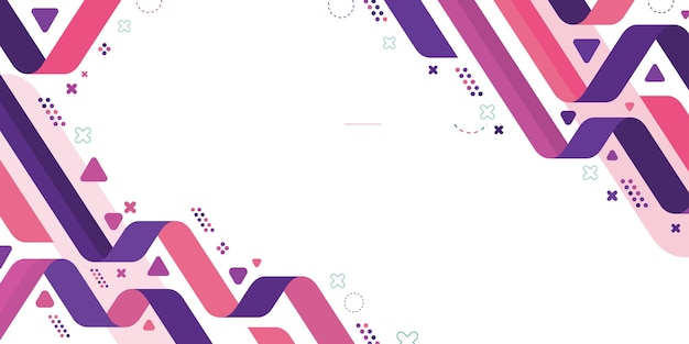 Fondo de cinta abstracta con un elemento de cinta de colores