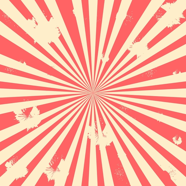 Fondo de circo vintage con efecto grunge