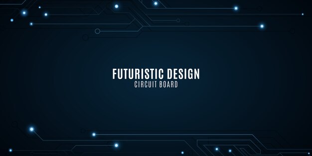 Fondo de circuito de computadora cibernética. Diseño de alta tecnología. Placa de circuito.