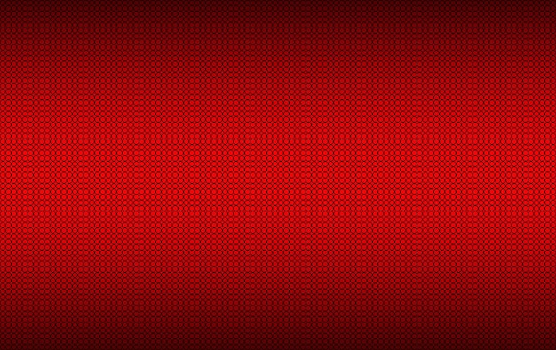 Fondo circular de textura abstracta roja Textura geométrica de círculo moderno Patrón vectorial