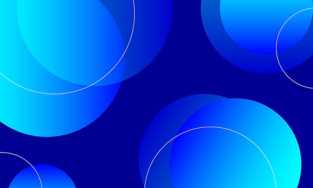 fondo de círculo azul abstracto