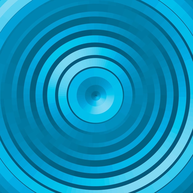 Fondo de círculo azul abstracto.