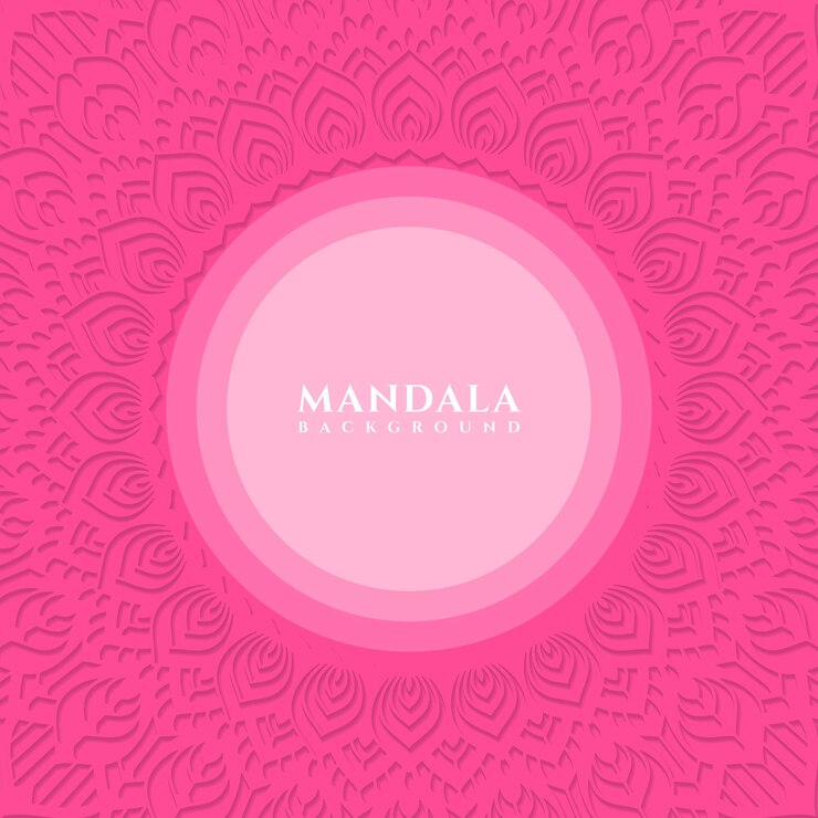 Fondo de círculo Mandala