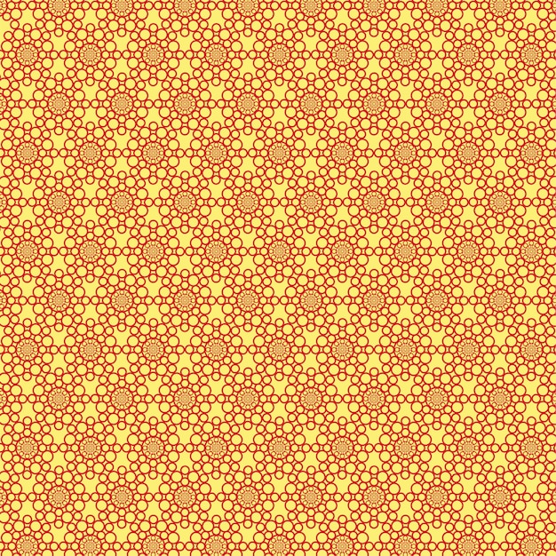 Fondo de círculo vector patrón