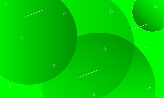 fondo de círculo verde abstracto