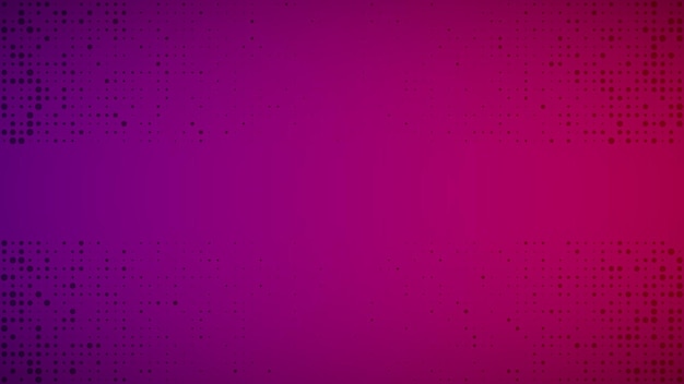Fondo de círculos de degradado geométrico abstracto Fondo de punto púrpura con espacio vacío Ilustración vectorial