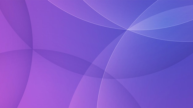 Fondo de círculos modernos con estilo de gradiente