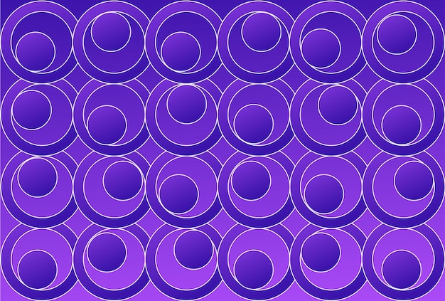 Fondo de círculos morados