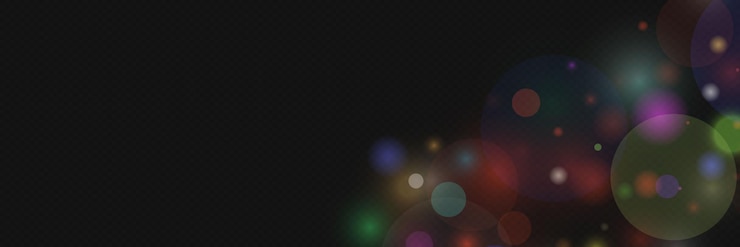 Vector el fondo de círculos multicolores brillantes chispas de confeti