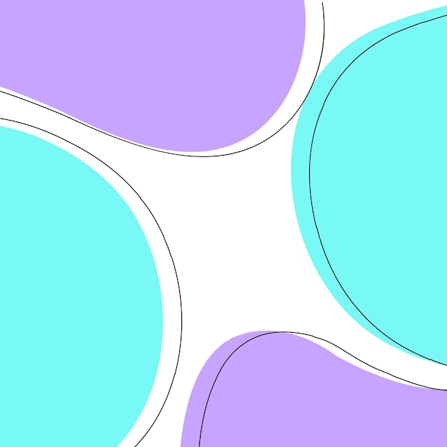 fondo de círculos púrpuras y azules