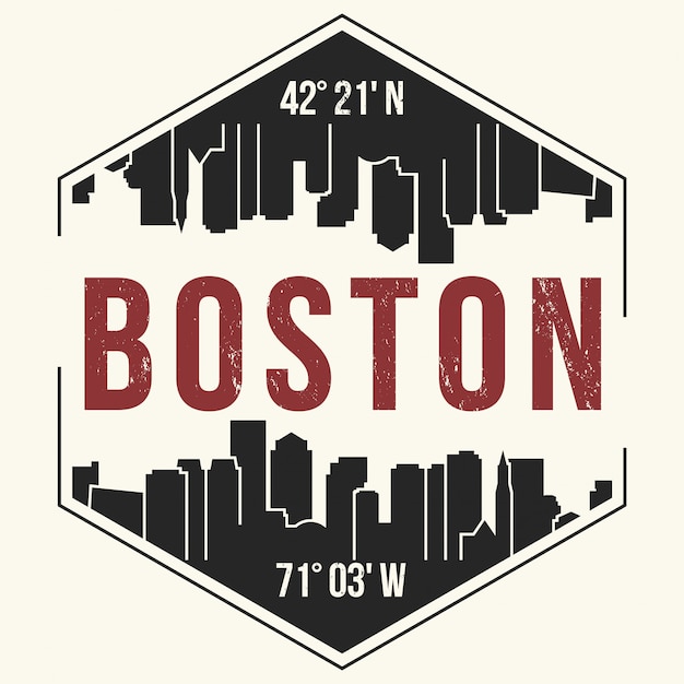 Fondo de la ciudad de boston