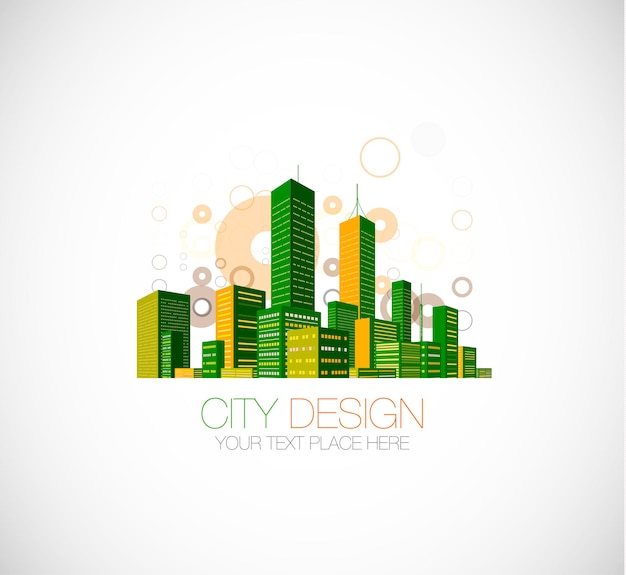 fondo de la ciudad