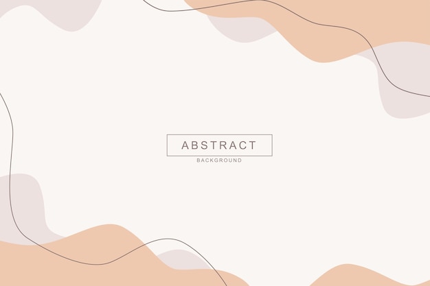 Fondo clásico de forma fluida abstracta