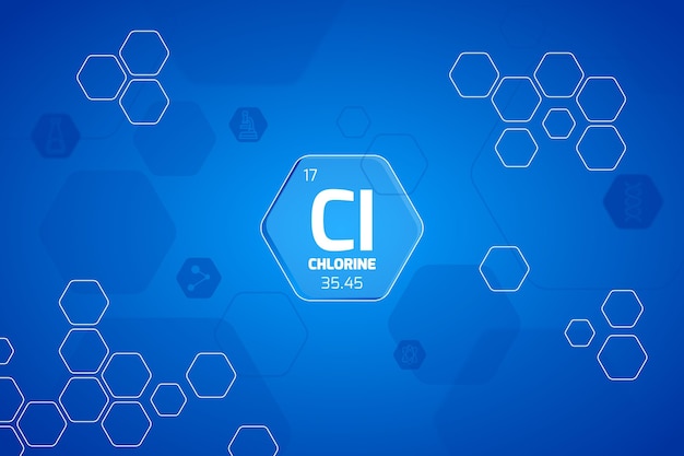 Fondo de cloro