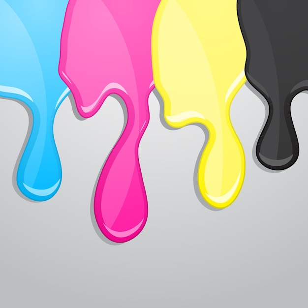 Vector fondo cmyk