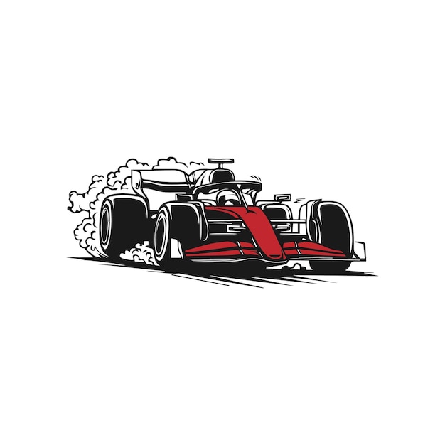 el fondo del coche de fórmula 1