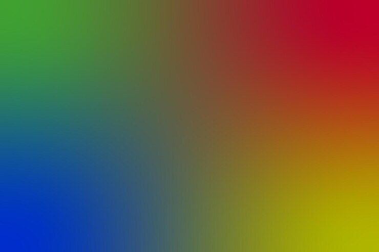 Vector un fondo de color arcoíris con un arco iris de color azul y rojo