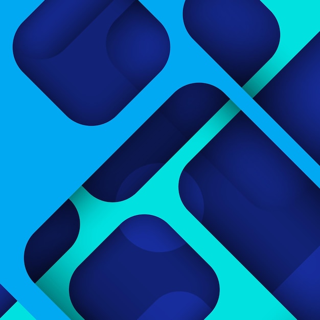 fondo de color azul vector de arte abstracto