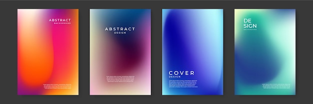 Fondo de color brillante con textura de degradado de malla para un diseño de cubierta dinámico mínimo. Azul, rosa, rojo, amarillo. Ilustración de vector para su diseño gráfico, banner, cartel de verano o aqua
