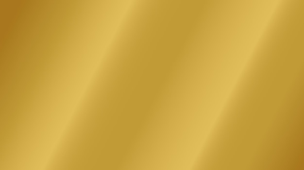 Vector fondo de color degradado dorado textura metálica brillante superficie lisa para elemento de diseño gráfico