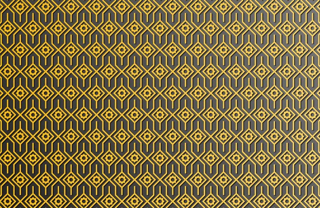 Fondo de color dorado árabe tradicional