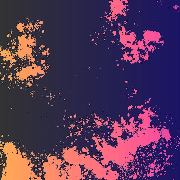 Fondo de color gradiente con textura grunge Fondo vectorial