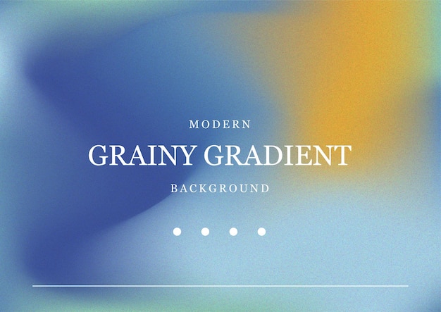 Fondo de color de gradiente vectorial abstracto moderno con textura granulada