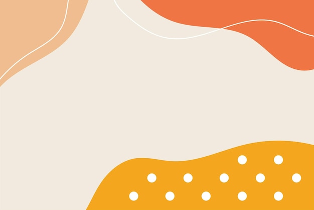 Fondo de color pastel abstracto. diseño de póster de ilustraciones minimalistas de estilo líquido para banner web