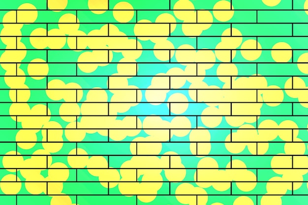 Fondo de color de patrón de papel tapiz de textura de pared de ladrillo colorido abstracto
