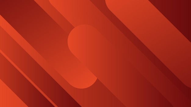 Fondo de color rojo de diseño de forma de banner abstracto vectorial