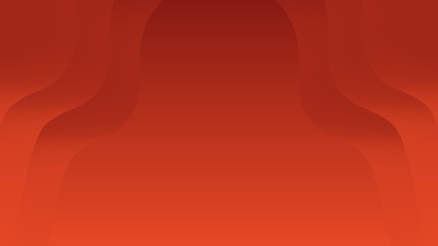 Fondo de color rojo de diseño de forma de banner abstracto vectorial