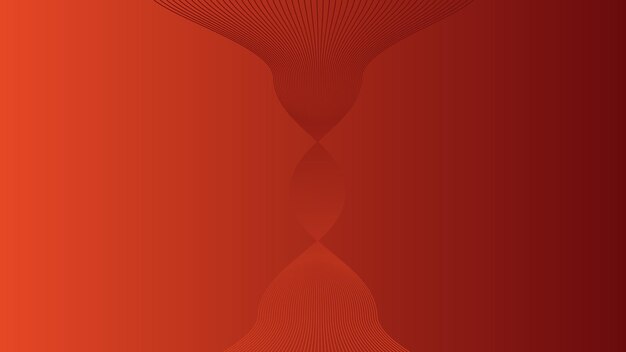Fondo de color rojo de diseño de forma de banner abstracto vectorial