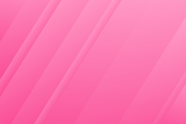 Fondo de color rosa degradados dinámicos Vector Premium