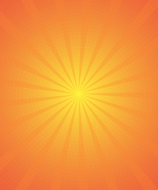 Fondo de color Sun Sunburst