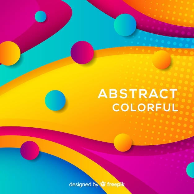 Fondo de colores abstractos
