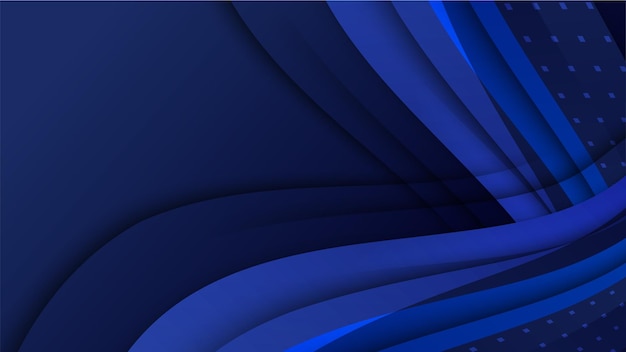 Fondo de colores azul abstracto Vector diseño gráfico abstracto banner patrón presentación fondo web plantilla