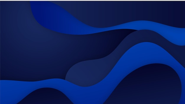 Fondo de colores azul abstracto Vector diseño gráfico abstracto banner patrón presentación fondo web plantilla
