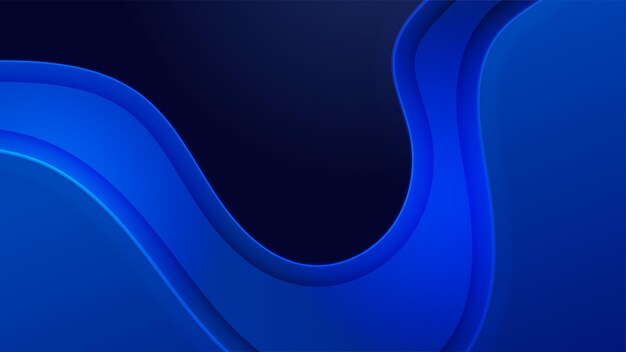 Fondo de colores azul abstracto Vector diseño gráfico abstracto banner patrón presentación fondo web plantilla