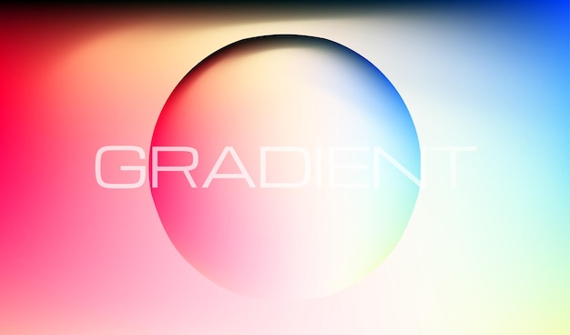 Fondo de colores con gradiente