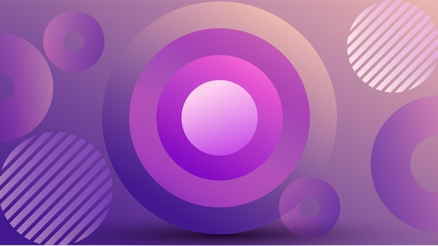 Fondo de colores minimalista moderno abstracto Composición de formas dinámicas con gráfico futurista hipster moderno Diseño de textura de fondo abstracto de vector banner de cartel brillante